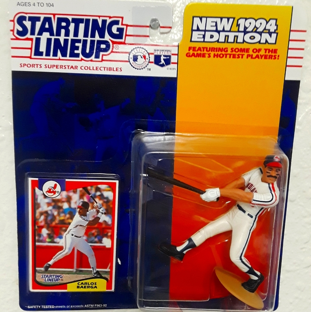 MLB Cleveland  Indians Carlos Baerga Figure